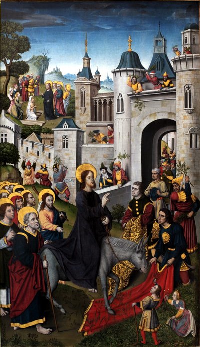 Entrance in Jerusalem by Unbekannt Unbekannt